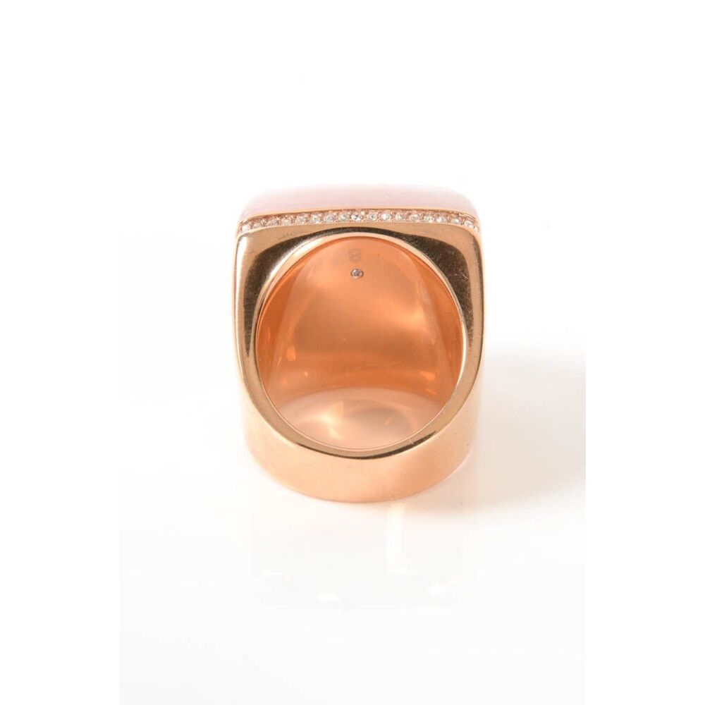 Michael Kors Blush Rush Collection Pink Stone Ring size 8 - Picture 11 of 13